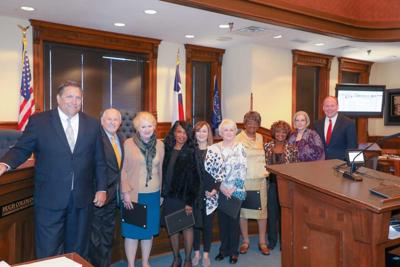 Denton County Commissioners Court honors longtime CPS board members