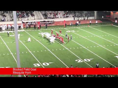 Heath Football vs. Mesquite Horn, Football