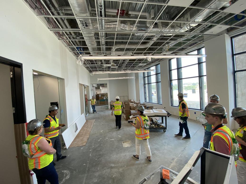 Get an update at the construction progress of the Frisco Landing