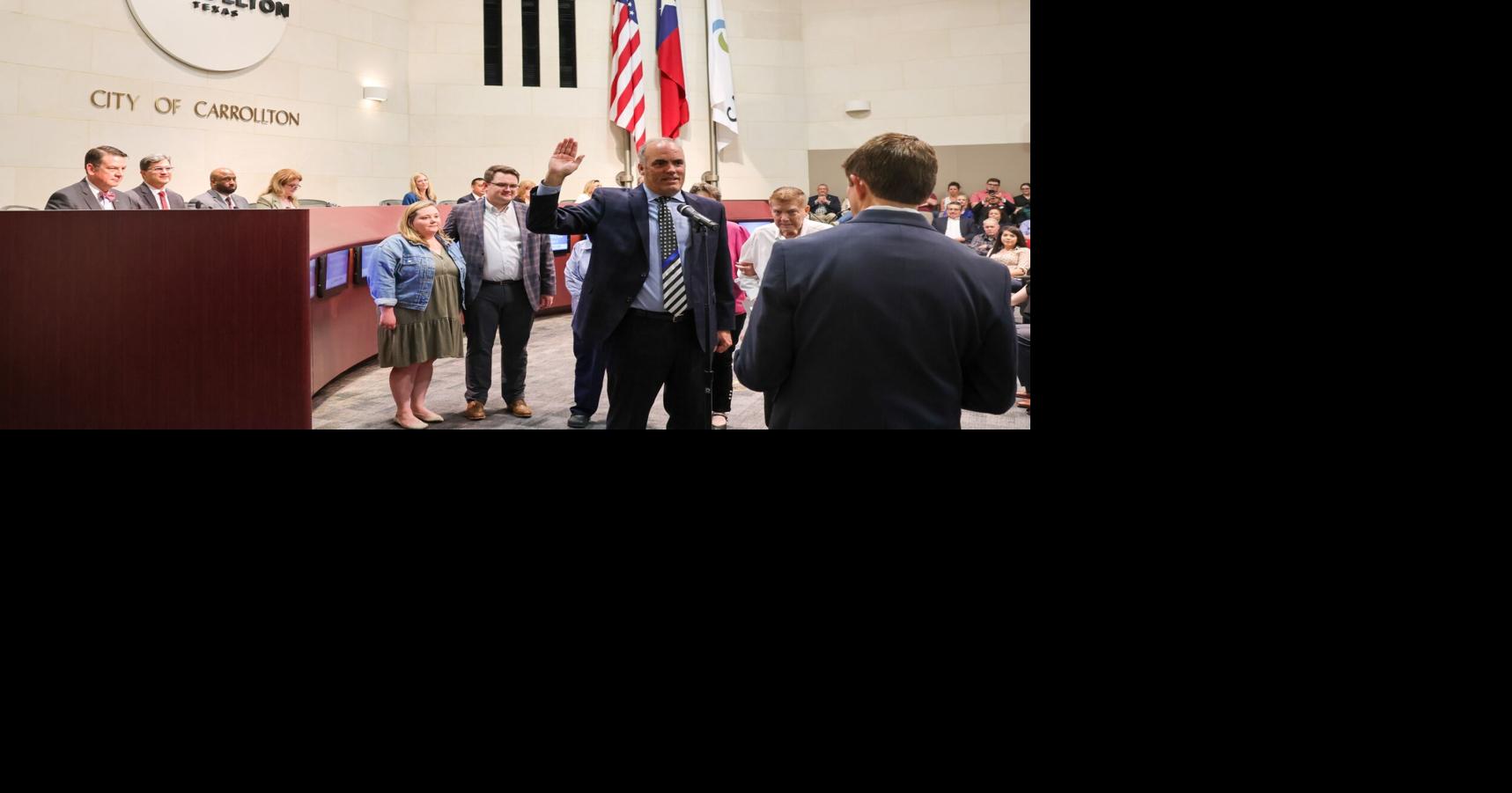Carrollton swears in mayor and city councilmembers Carrollton Leader