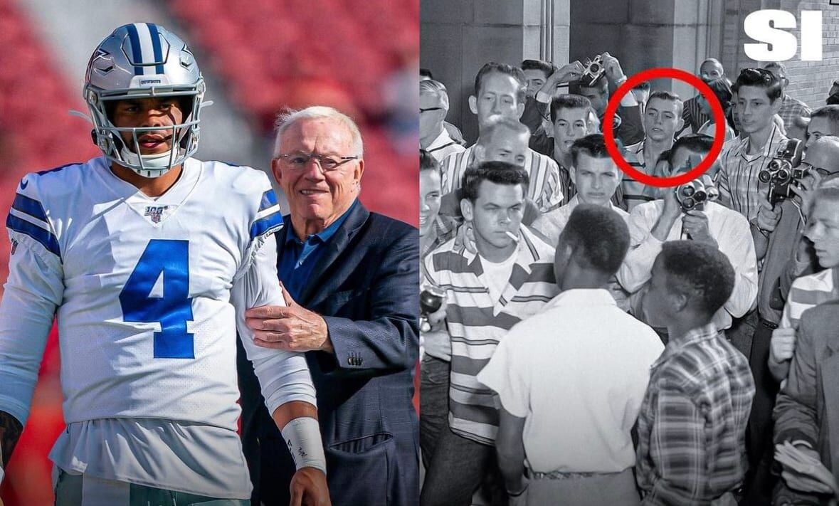 LeBron James questions media disparity between Jerry Jones photo, Kyrie  Irving comments