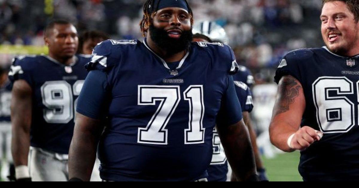Cowboys Watch as Jason Peters Gets NFL Workout