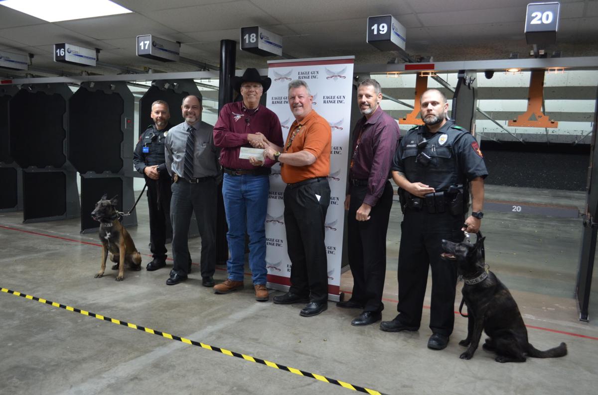 Eagle Gun Range donates 2,185 to LPD News