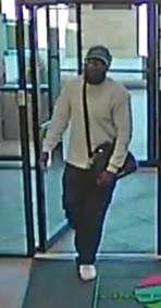 Bank robbery suspect sought by Mesquite PD