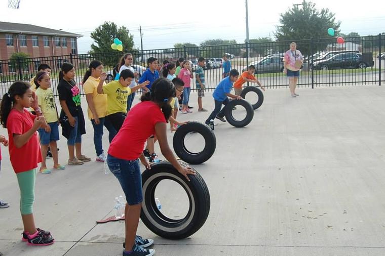 Peters colony elementary hosts field day star local news