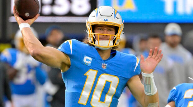 Through Justin Herbert's first three seasons the Chargers have