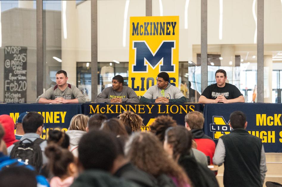 City Signees Take Center Stage Mckinney Isd Honors Latest Signing