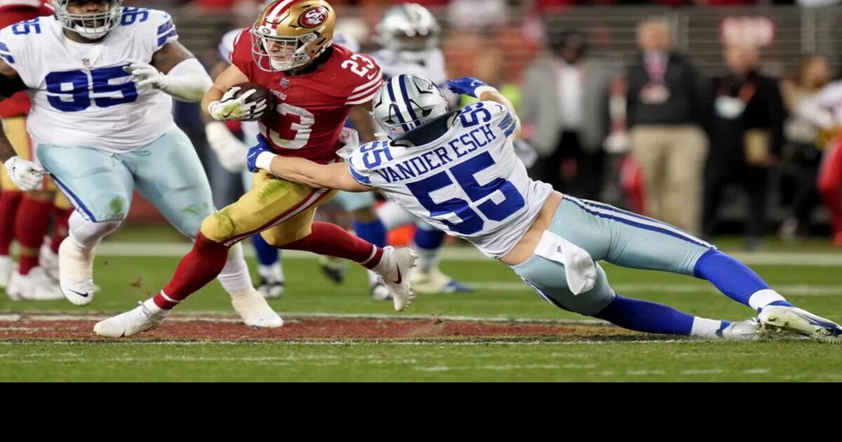 Cowboys LB Leighton Vander Esch won't play Monday vs. Giants