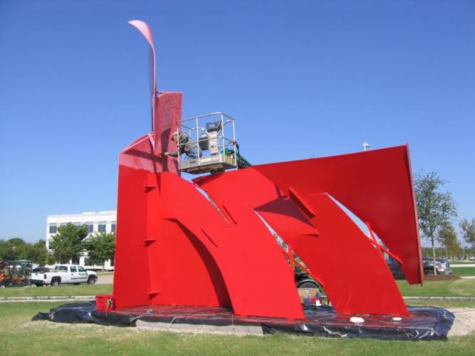See new sculpture at Hall Office Park Frisco Enterprise News
