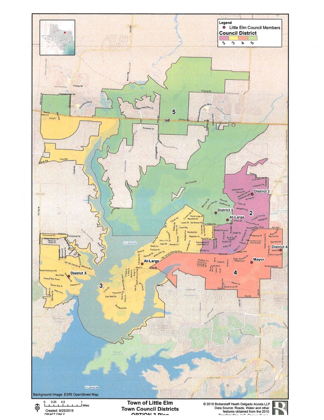 Little Elm To Consider Redistricting Options, And What That May Mean ...