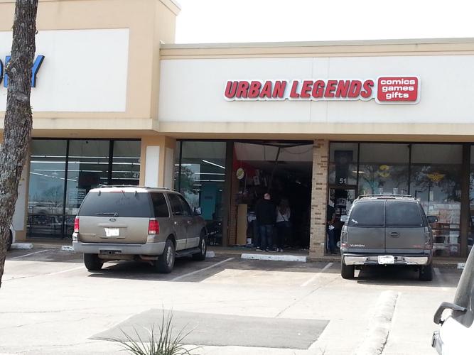Car drives into Mesquite comic store News