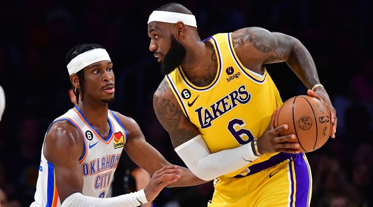 LeBron James sets record as Lakers lose to Oklahoma City