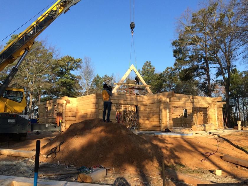 Former Fire Chief To Showcase Log House On Tv The Leader