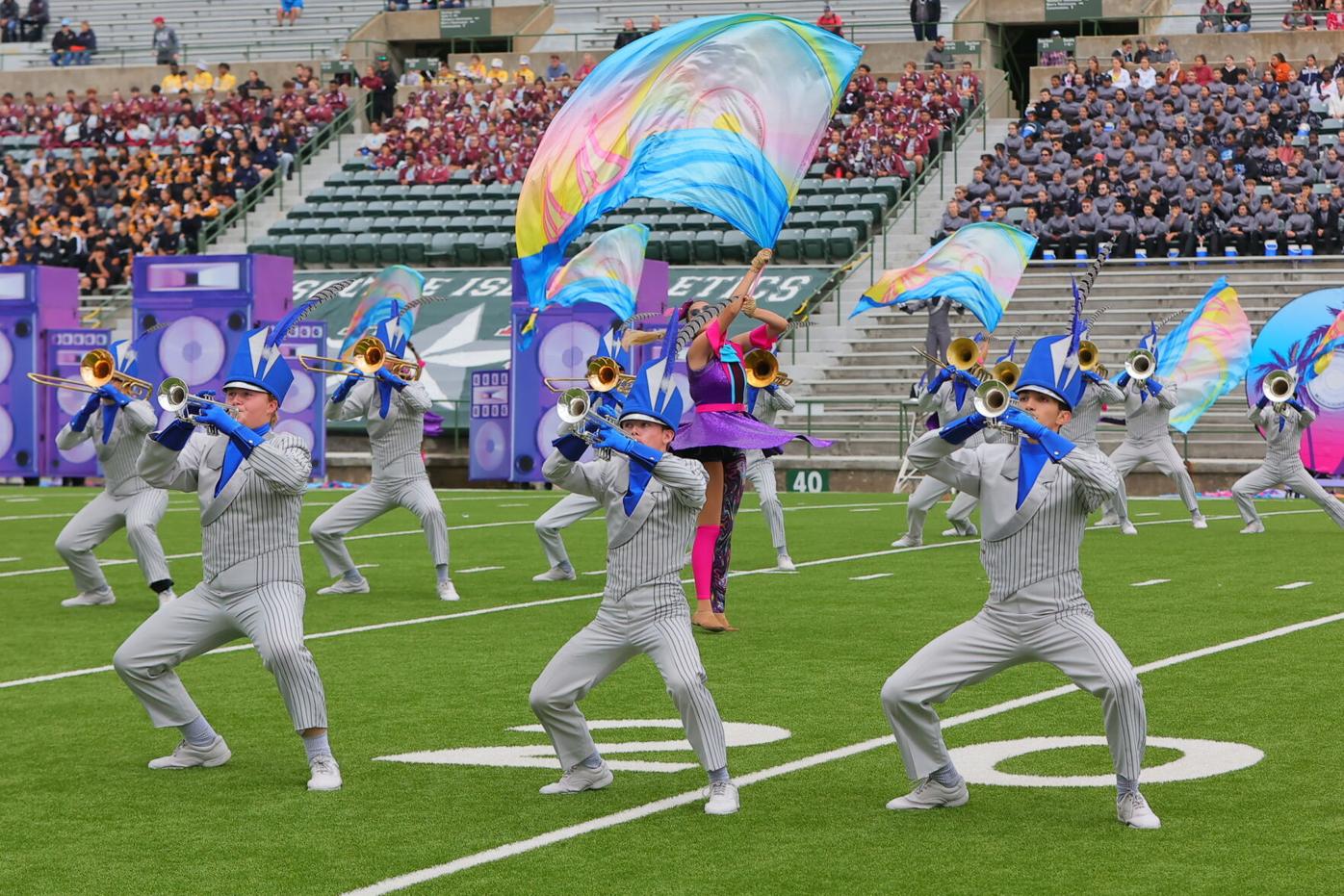 THE HEBRON COLORGUARD — THE HEBRON BAND