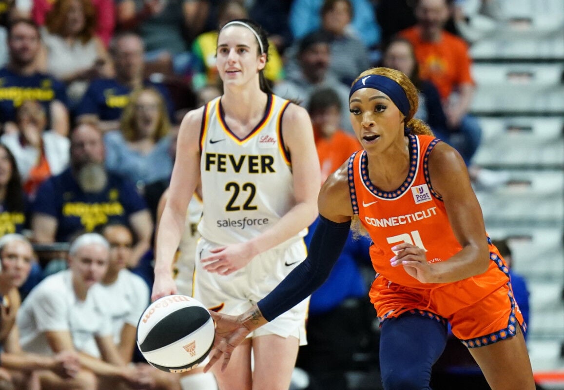 DiJonai Carrington's Reaction to Caitlin Clark's Historic Game Is Turning  Heads | National Sports | starlocalmedia.com