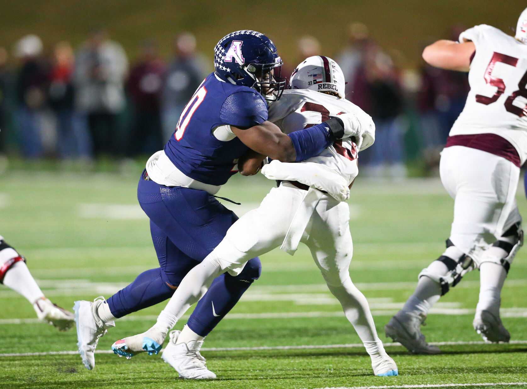 Nathan Marsh’s Defensive Dominance Leads Allen Football to Regional Finals