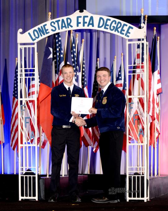 McKinney Boyd student awarded Lone Star FFA Degree News