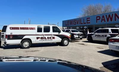 Lewisville police seek three suspects in connection with pawn shop