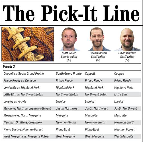 Pick It Line Week 2