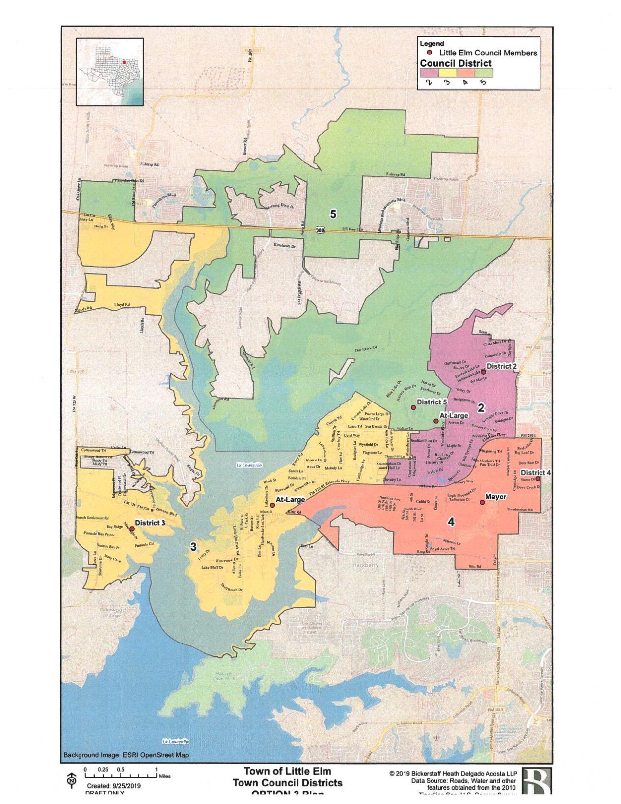 Little Elm to consider redistricting options, and what that may mean