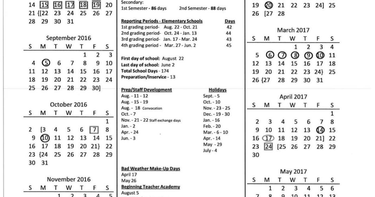 Draft 201617 Frisco ISD calendar Frisco Enterprise