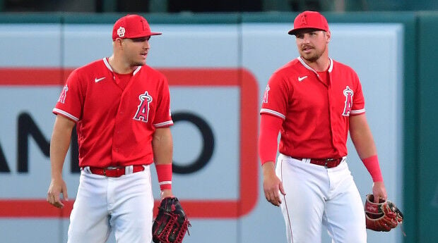 Angels or Twins? Mike Trout Has a Doppelganger in the Dugout., National  Sports