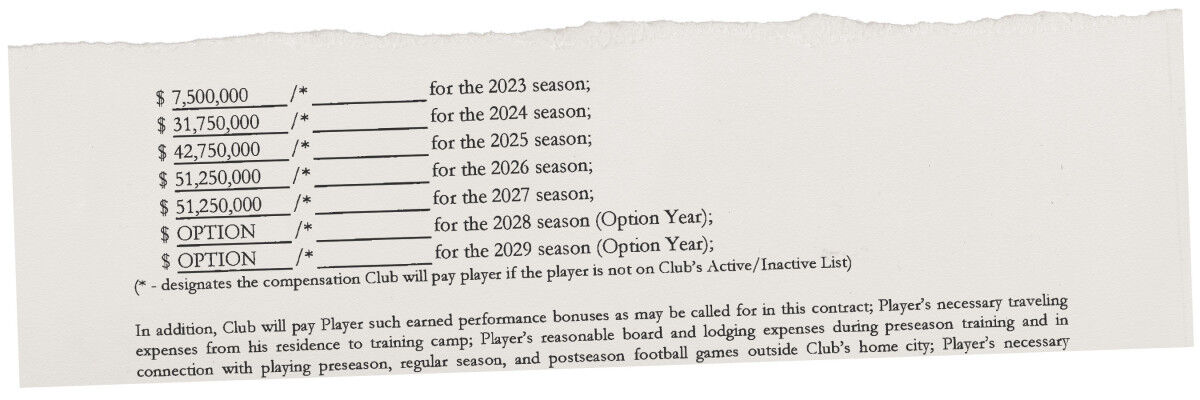 Examining the fine print of Lamar Jackson's contract - Sports