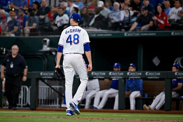 Jacob deGrom Texas Rangers Home Jersey by NIKE