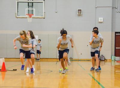 Cardio Strength Group Collaboration And Safety Awareness Are Components To Coach Linda Gibsons Pe Fitness Course At Mckamy Middle School Cardio Strength Group Collaboration And Safety Awareness Are Components To Coach Linda Gibsons Pe Fitness Course At Mckamy Middle School