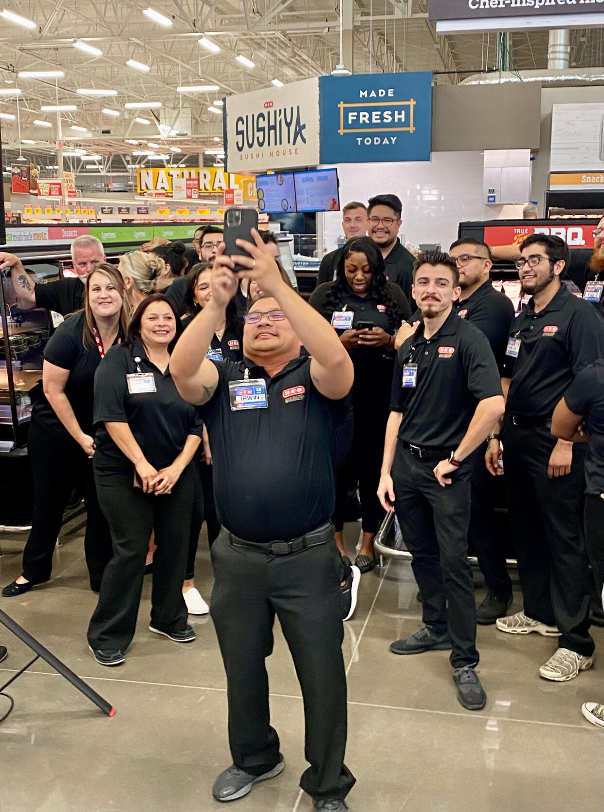 New McKinney H-E-B store opens to a crowd of cheering shoppers