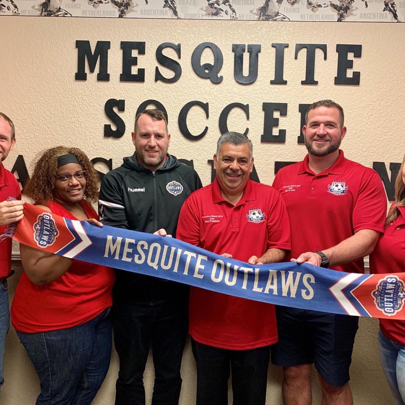 Mesquite Outlaws announced partnership with Mesquite Soccer Association