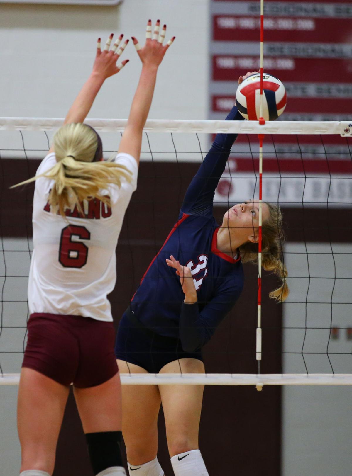 Volleyball Towering Plano bats down Allen in 96A sweep Sports