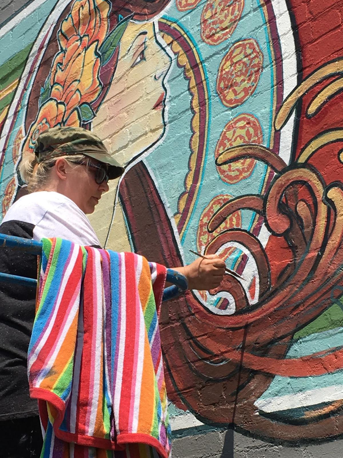 Mckinney S First Major Public Art Mural Complete News