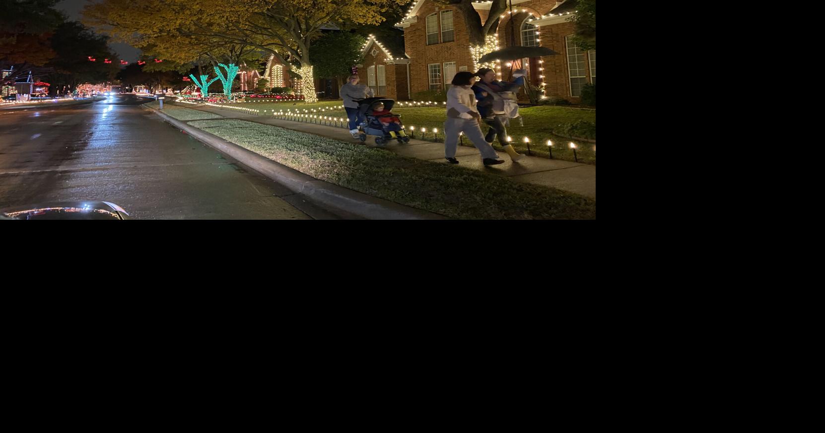 What a sight! Take a trip through the Deerfield neighborhood in Plano