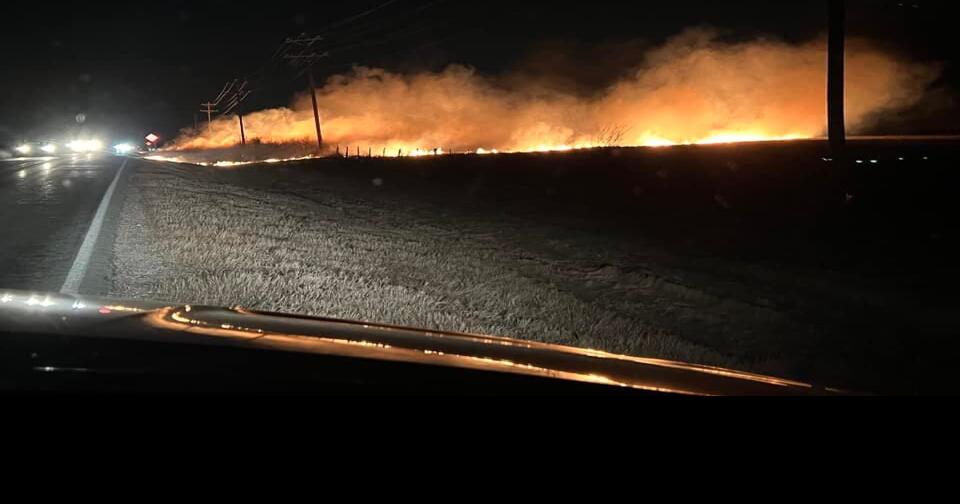 Celina firefighters respond to grass fire Celina Record
