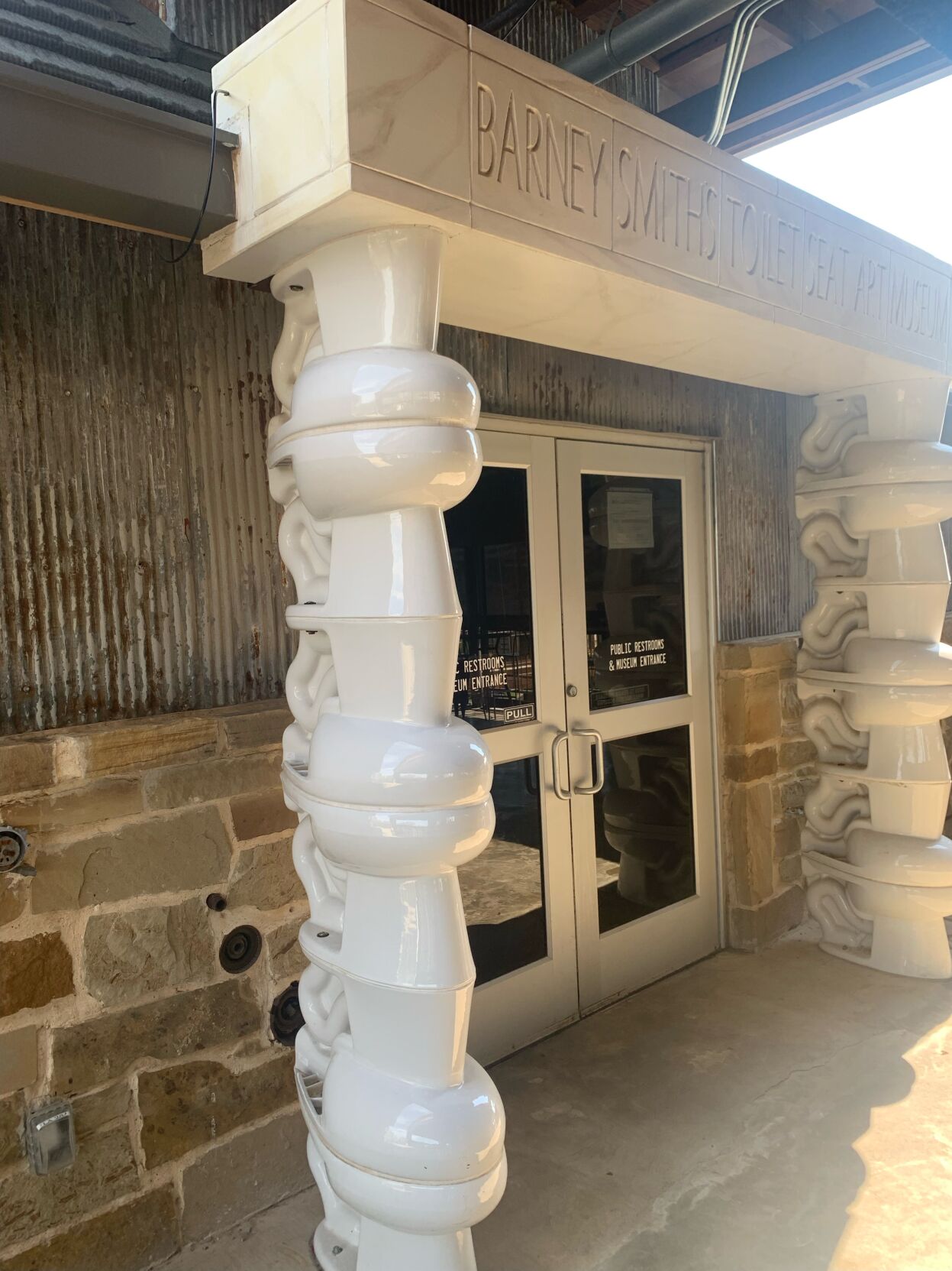 Did you know The Colony is home to a toilet seat museum? It can be