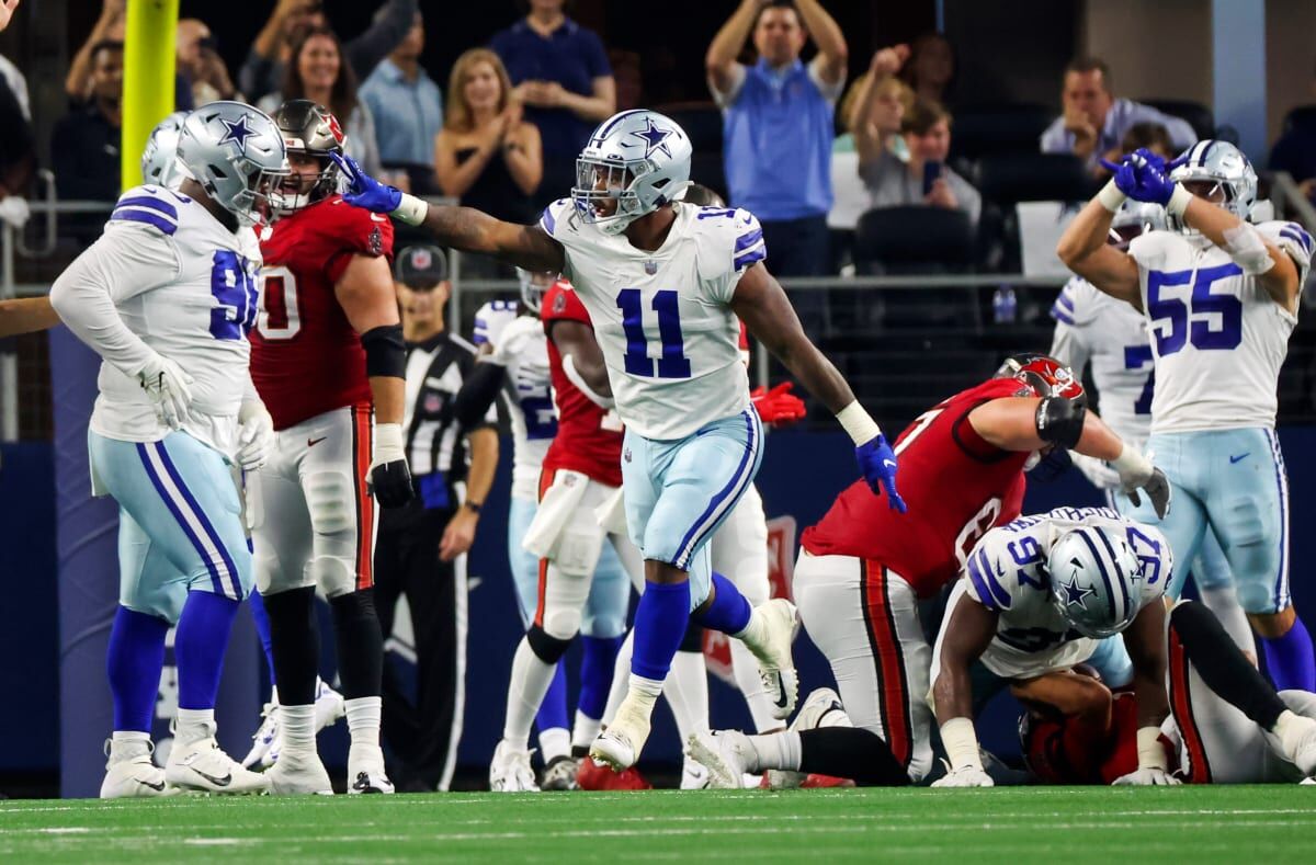 Micah Parsons caps big week by sacking Tom Brady, helping Dallas Cowboys  move on in playoffs 