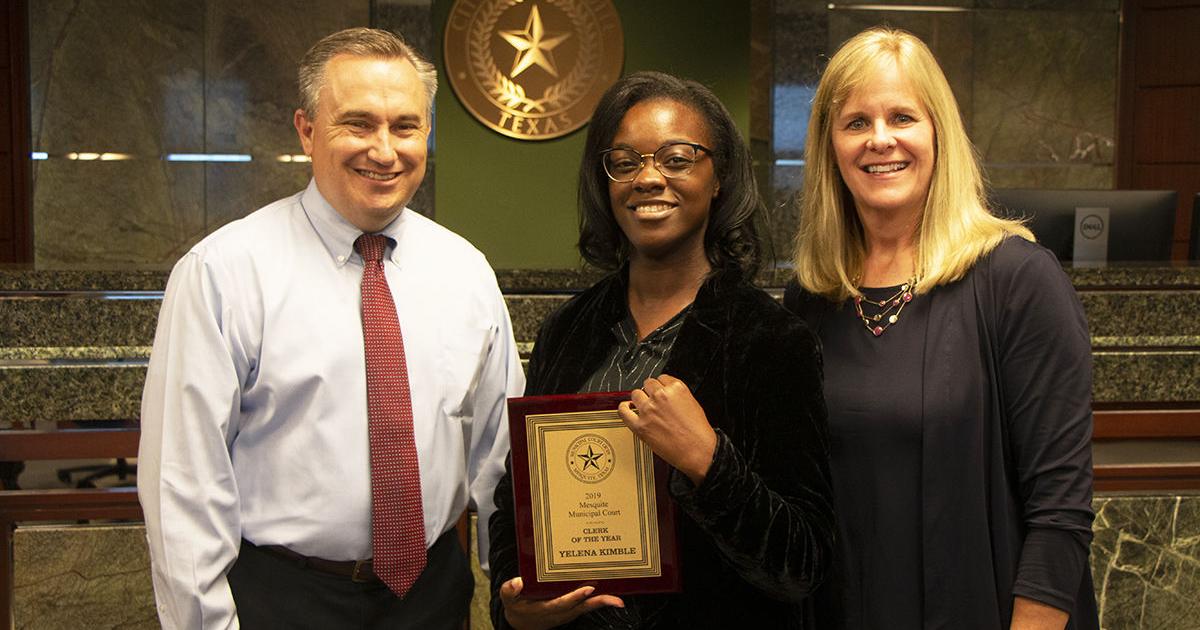 Mesquite announces Court Clerk and Deputy Marshal of the Year ...