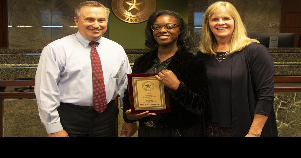 Mesquite announces Court Clerk and Deputy Marshal of the Year ...