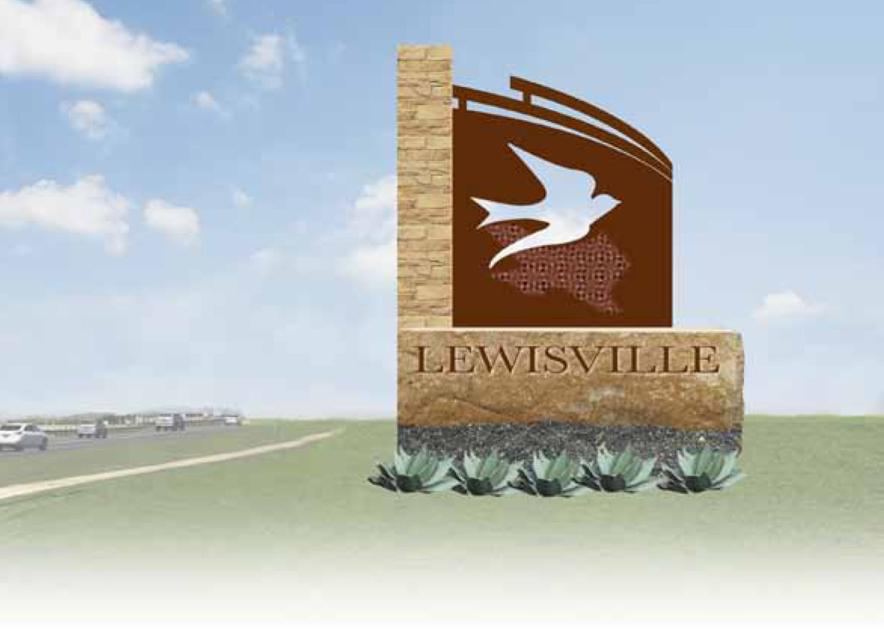 Lewisville City Council approves new look for gateway signs News