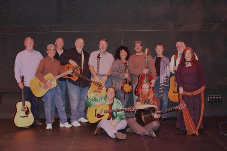 Where the artists go Acoustic jam sessions tap into the inner