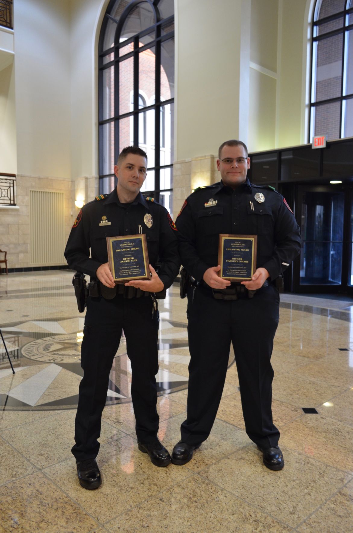 Lewisville Police Officers Receive Life Saving Awards | News ...