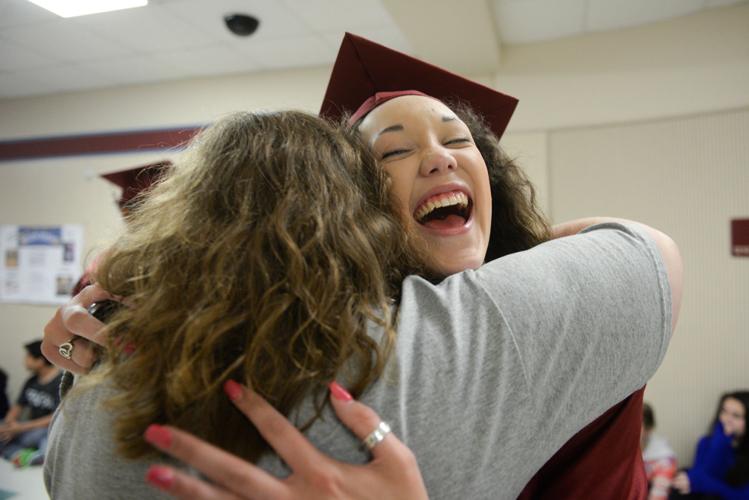 Grads return to Durham Middle School Lewisville Leader Local News