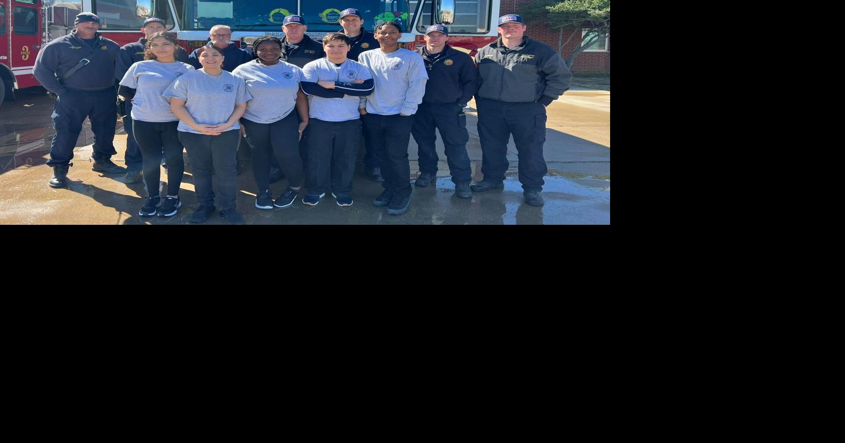 Mesquite ISD students train with Balch Springs Fire Department