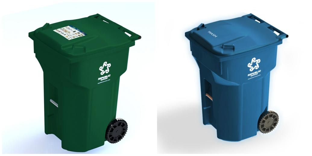 New trash, recycling carts start getting delivered Saturday News