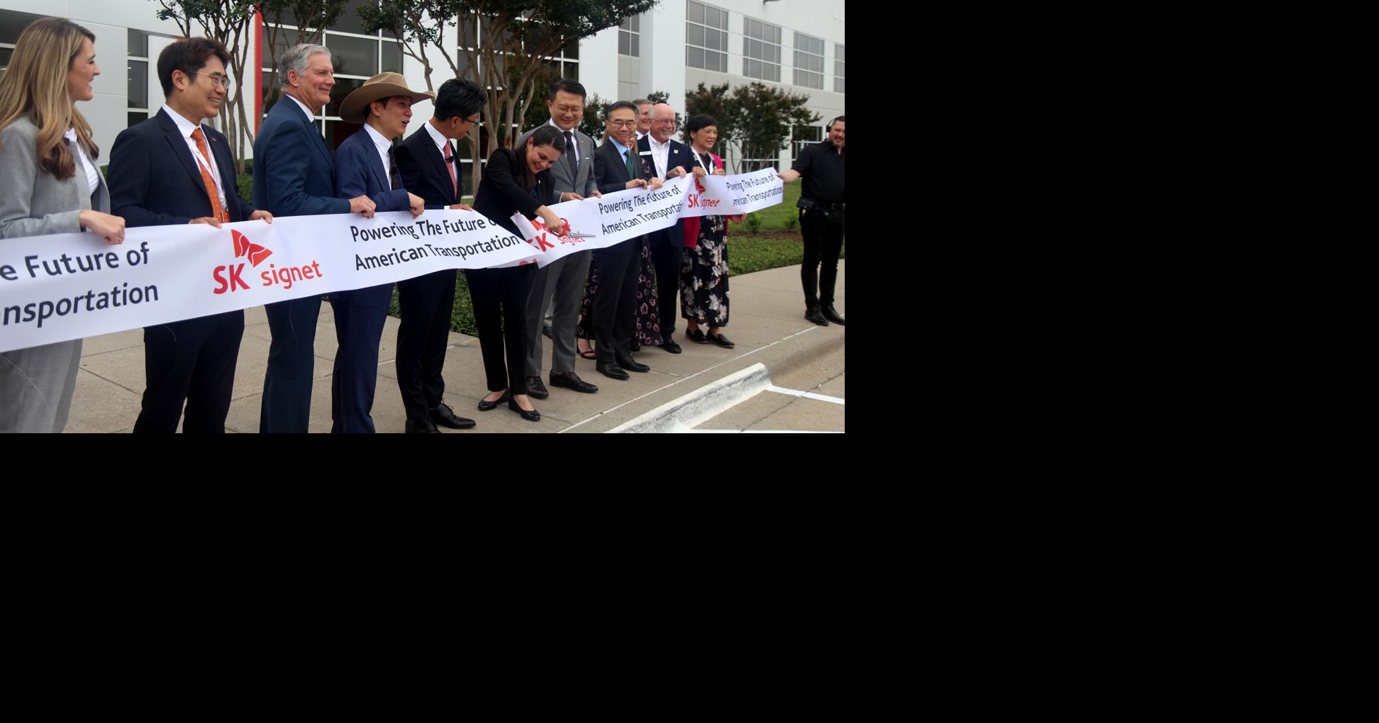 SK celebrates grand opening of electric vehicle charger