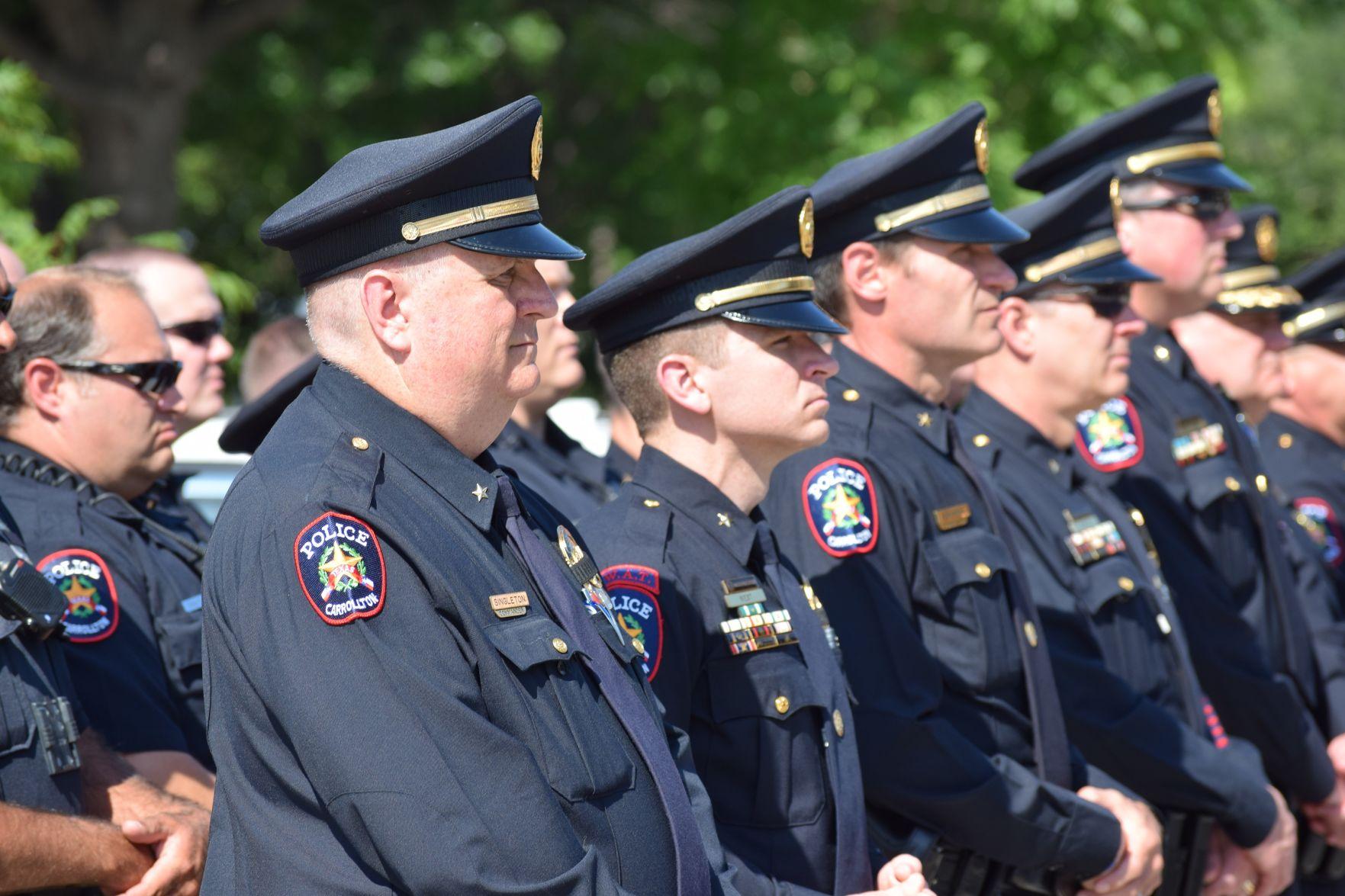 Carrollton police honor officers killed in the line of duty