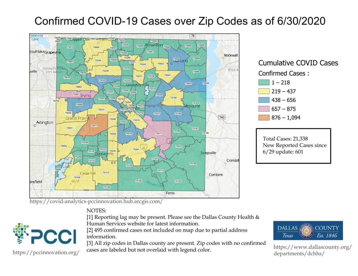 Dallas County Reports 544 Additional Positive Covid 19 Cases 7 Deaths News Starlocalmedia Com
