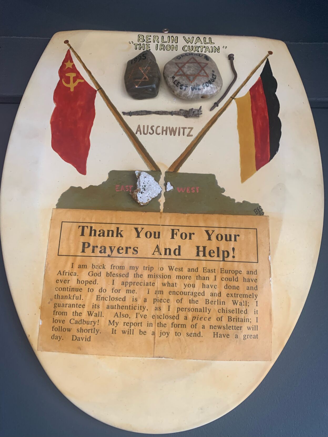 Did you know The Colony is home to a toilet seat museum? It can be