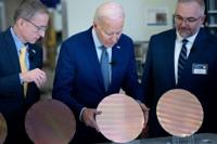 Biden unveils almost $20 bn for Intel to boost US chip production